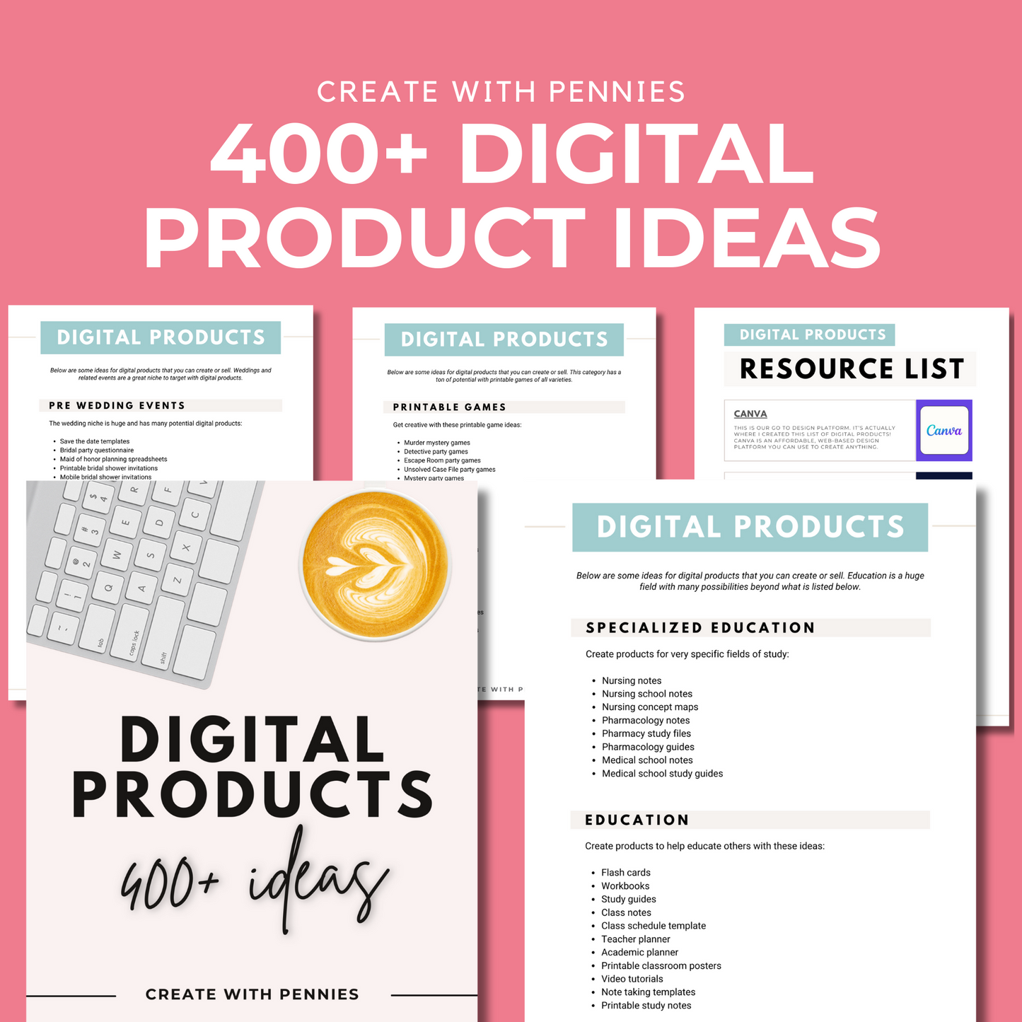 400+ Digital Product Ideas For Passive Income