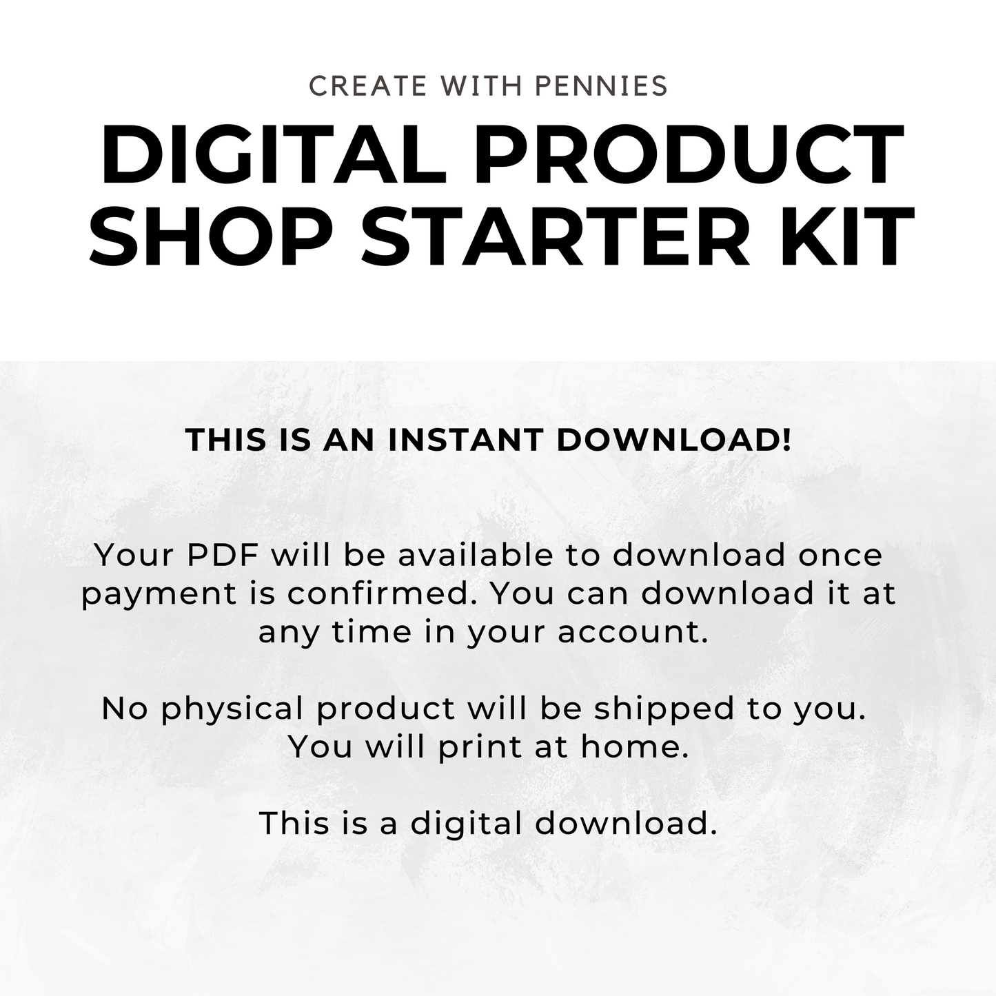 Digital Product Shop Starter Kit