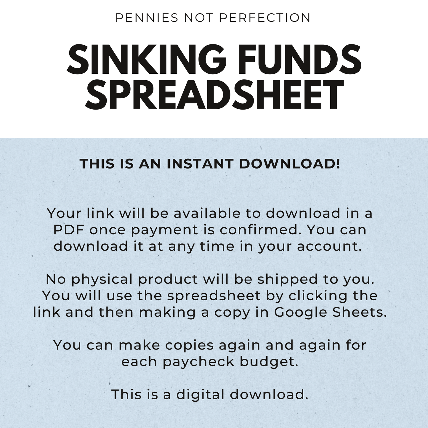 Sinking Funds Tracker Template (Google Sheets)