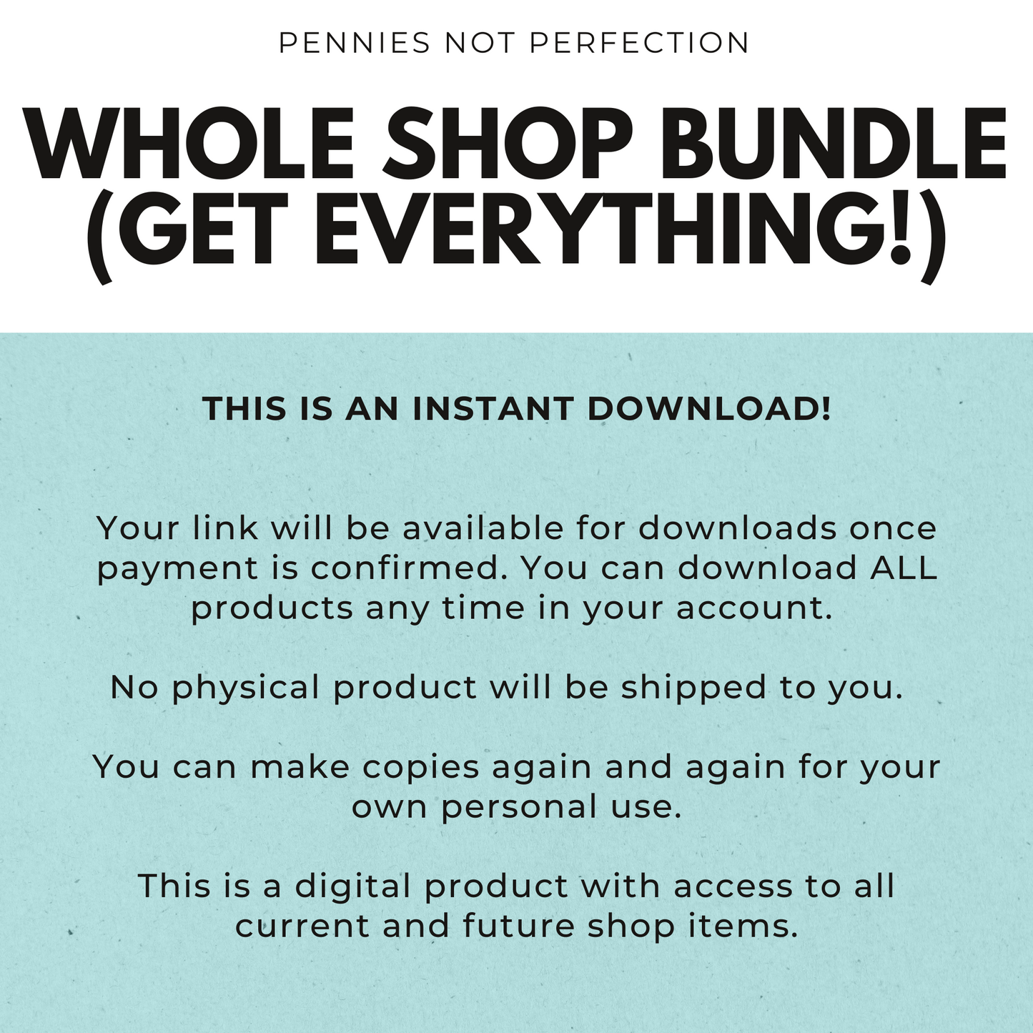 Whole Shop Bundle