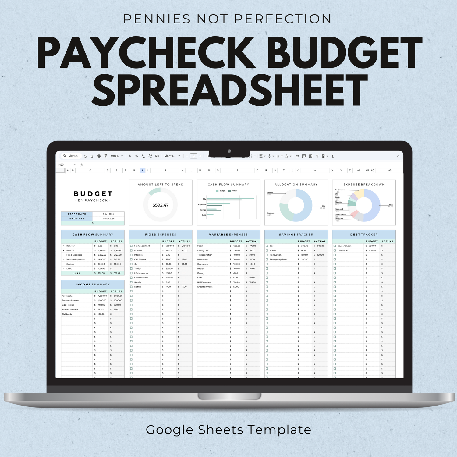 Spreadsheets