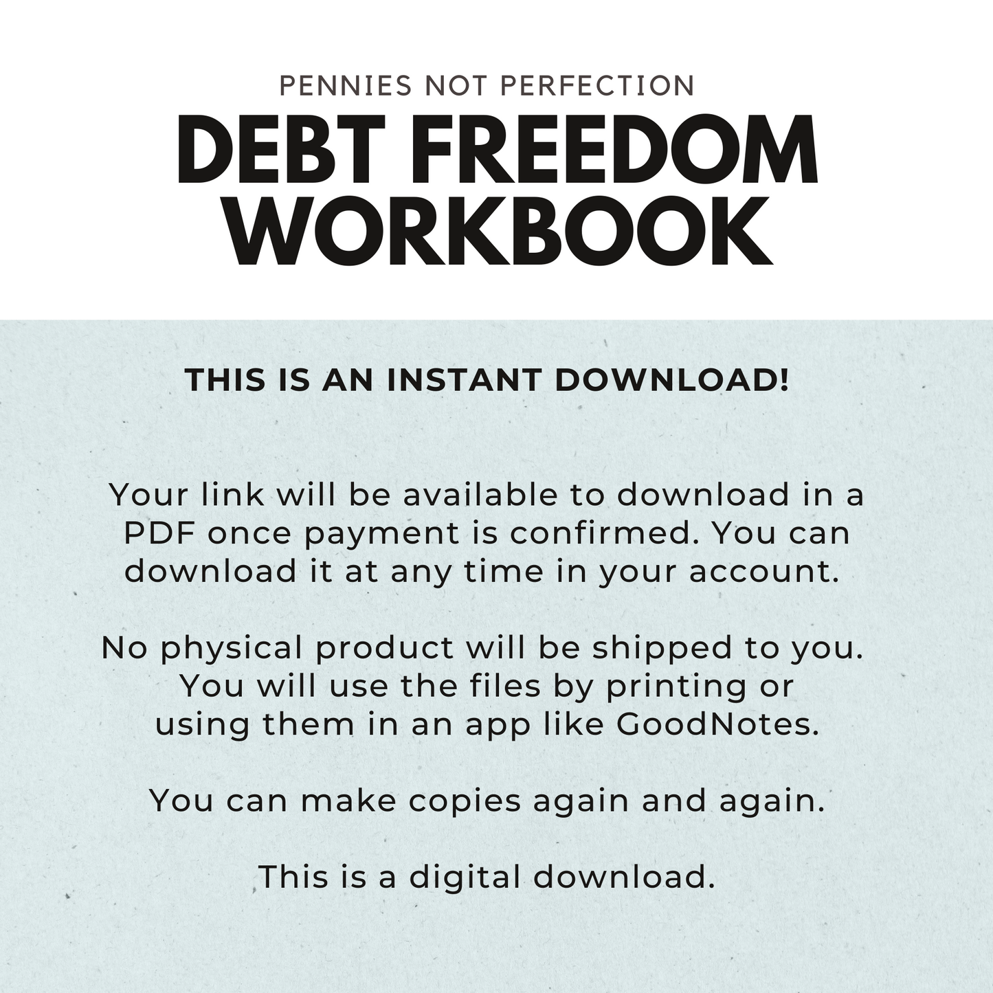 Debt Freedom WorkBook