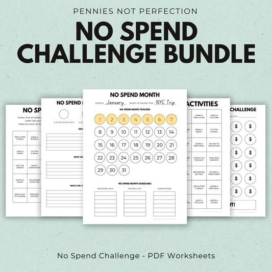 No Spend Challenge Bundle