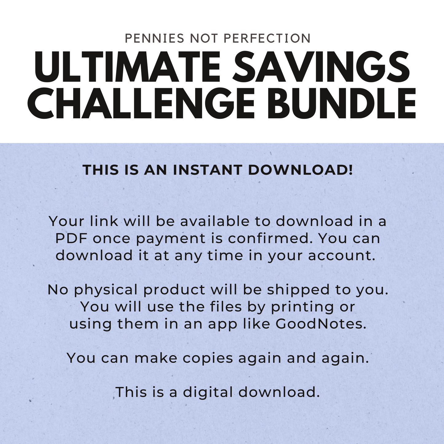 Ultimate Saving Challenges Bundle