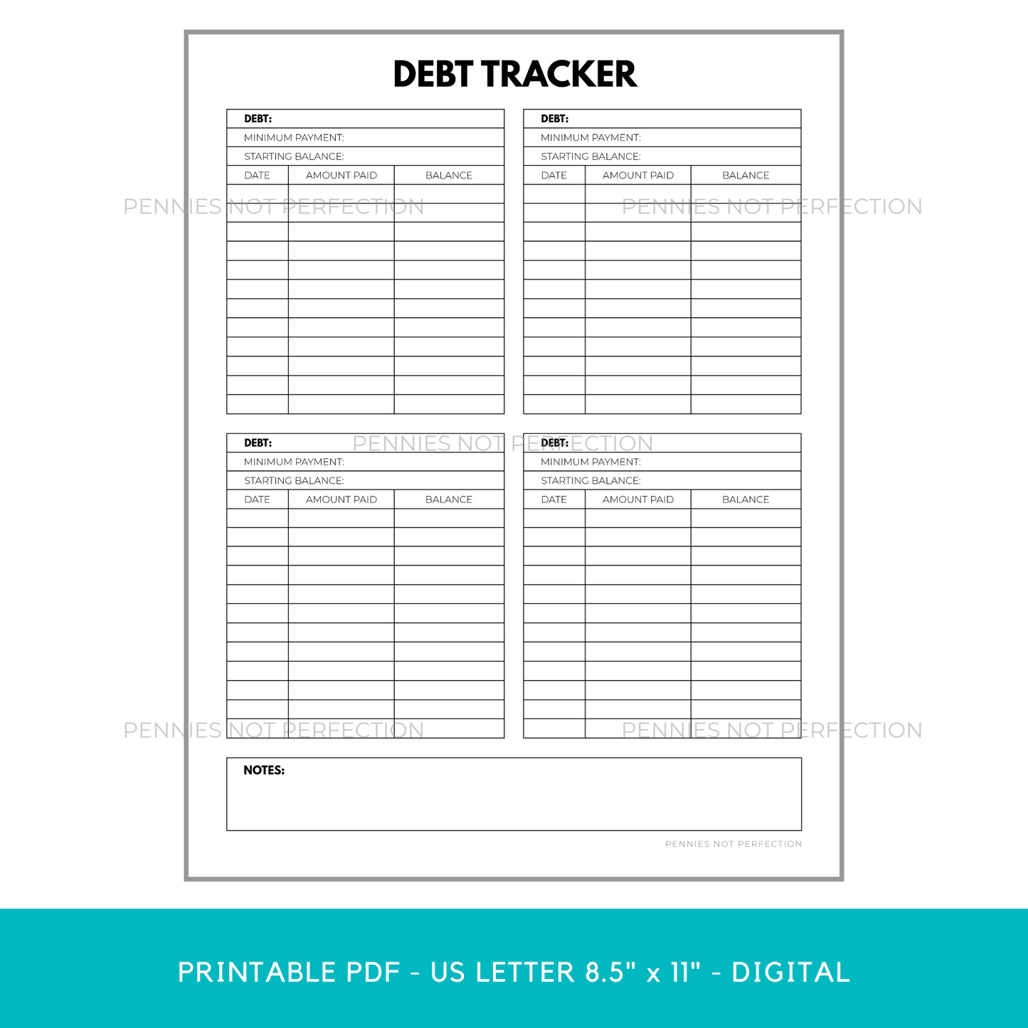 Debt Payoff WorkBook