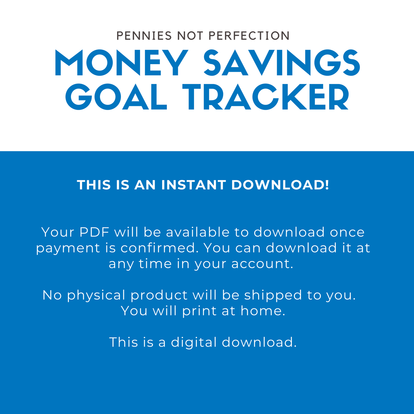 Money Savings Goal Tracker | Dollar Bills Savings Tracker Printable 1