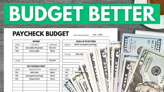Pay Yourself First Budget Printable Planner