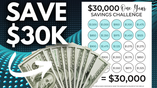 Save $30,000 in one year with this biweekly money saving challenge